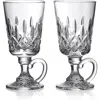 Waterford Lismore Crystal Irish Coffee Glasses 235ml Set Of Two In No Color