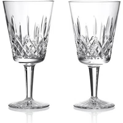 Waterford Lismore Set Of 2 Medium Goblets In No Color