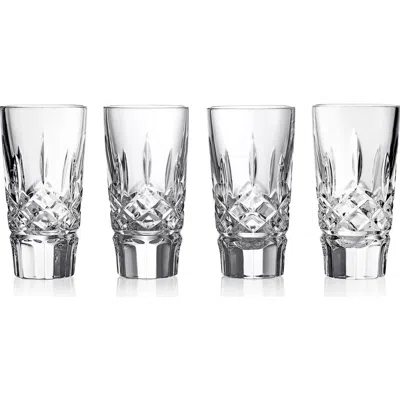 WATERFORD WATERFORD LISMORE SET OF 4 SHOT GLASSES