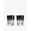 Waterford Lismore Set Of Two Crystal Glass Tumblers 310ml