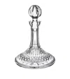 Waterford Lismore Ships Decanter In Clear