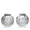 Waterford Lismore Sphere Crystal-glass Salt And Pepper Set
