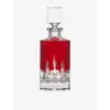 Waterford Lismore Square Crystal-glass Decanter 720ml In Red