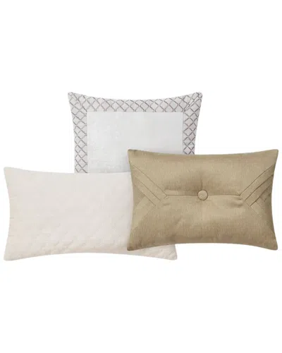 Waterford Maritana Set Of 3 Decorative Pillows Neu