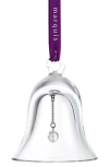 Waterford Marquis Bell Crystal Ornament In Purple