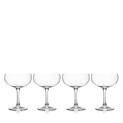 Waterford Marquis By  Moments Champagne Coupe, Set Of 4 In Transparent