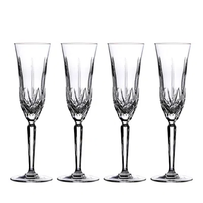 Waterford Set Of 4 Maxwell Flutes