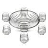 Waterford Master Craft Lismore Arcus Punch Bowl Set In Transparent
