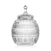Waterford Crystal Mastercraft Cookie Jar In Transparent