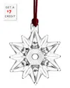 Waterford Mini Star Ornament In Clear