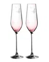Waterford Set Of 2 Flutes