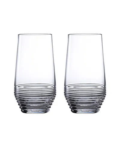 WATERFORD MIXOLOGY CIRCON HIBALL GLASSES, SET OF 2