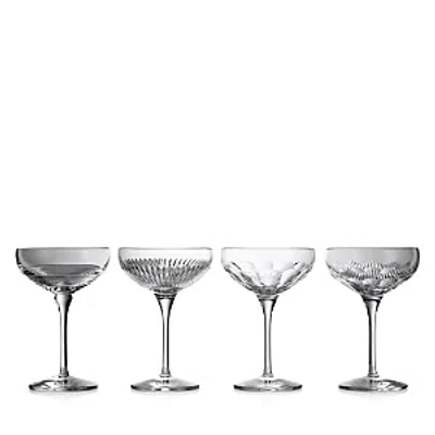 Waterford Mixology Coupe Large, Mixed Set Of 4 In Gray