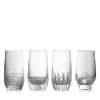 Waterford Mixology Highball, Mixed Set Of 4 In Transparent
