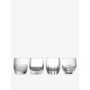 Waterford Mixology Mixed Glass Tumblers 255ml Set Of Four