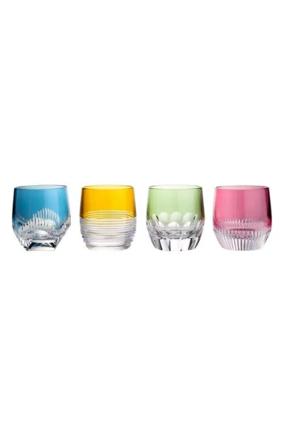 Waterford Mixology Mixed Set Of 4 Tumblers In Transparent