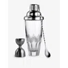 Waterford Mixology Three-piece Crystal--glass Mixer Set 710m