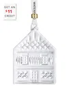 Waterford Crystal My First Home Tree Decoration 2025 In Transparent