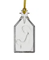 Waterford Nativity Ornament In Clear