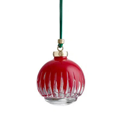 Waterford New Year Collection Bauble In Red