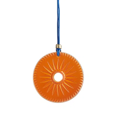 Waterford New Year Collection Disc Ornament, Orange