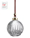 Waterford New Year Bauble Firework In Clear