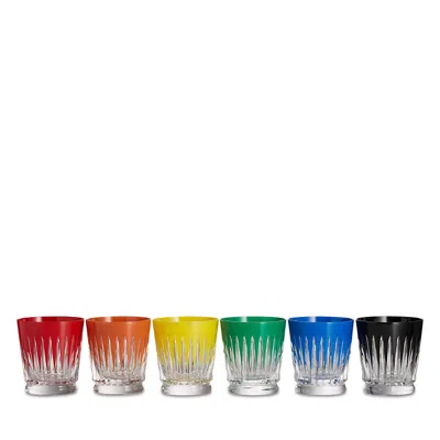 Waterford New Year Firework Tumbler Glasses, Set Of 6 Mixed In Multicolor