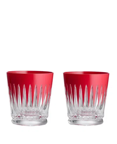 Waterford New Year Firework Tumblers, Set Of 2 In Red