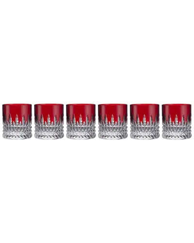 Waterford New Years Red Set Of 6 Small Tumblers