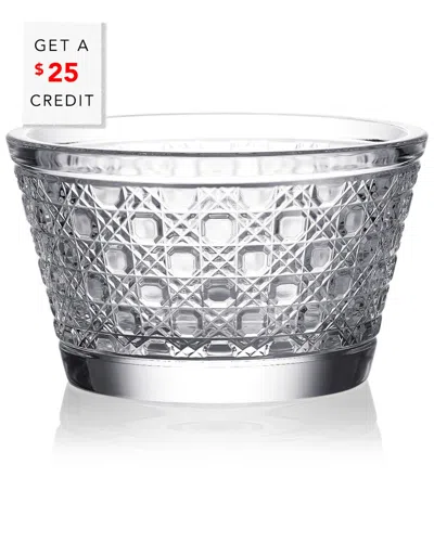 Waterford Opulence 5in Bowl With $25 Credit In Transparent
