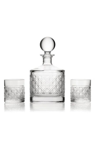 Waterford Opulence Crystal 3-piece Barware Set In Transparent