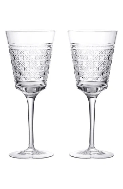 WATERFORD WATERFORD OPULENCE SET OF 2 RED WINE GLASSES