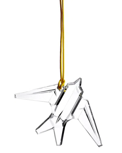 Waterford Origami Bird Ornament In Multi