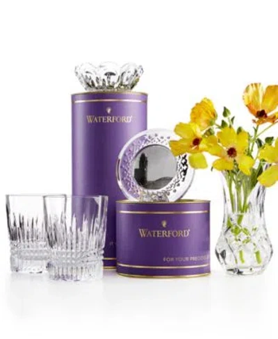 Waterford Purple Giftology Collection In Clear