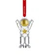 Waterford Rocket Man Ornament In Transparent