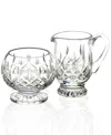 Waterford Serveware, Lismore Sugar & Creamer In Transparent