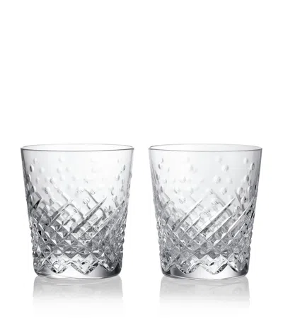 WATERFORD SET OF 2 CRYSTAL CELEBRATIONS TUMBLERS