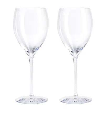 Waterford Set Of 2 Elegance Sauvignon Blanc Wine Glasses In Clear