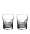 Waterford Irish Lace Crystal Glasses Set Of Two In Clear
