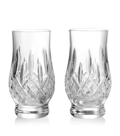 Waterford Set Of 2 Lismore Connoisseur Tasting Tumblers In Transparent