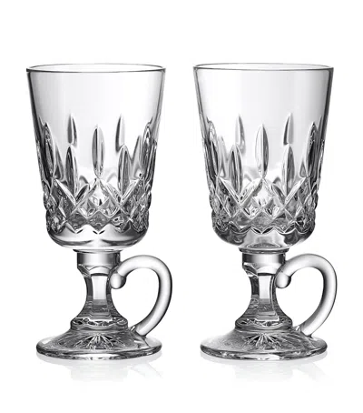WATERFORD SET OF 2 LISMORE IRISH COFFEE GLASSES