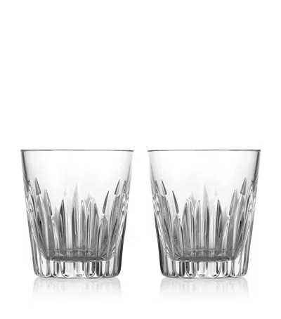 Waterford Set Of 2 Mastercraft Heritage Eileen Tumblers In Clear