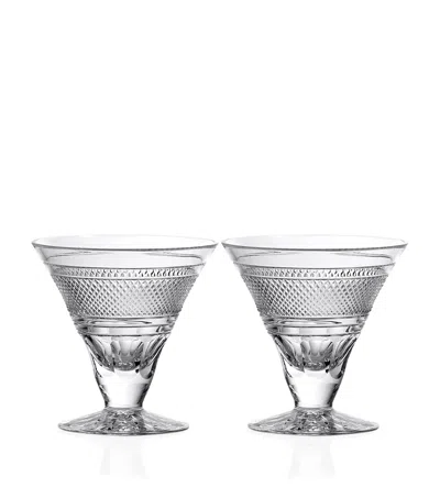 Waterford Set Of 2 Mastercraft Heritage Rossmore Dessert Bowls In Transparent