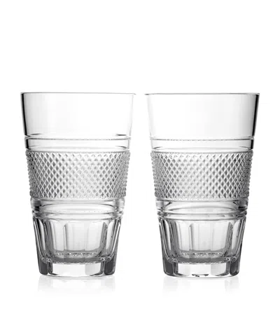 Waterford Set Of 2 Mastercraft Heritage Rossmore Highball Glasses In Clear