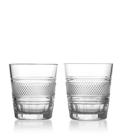 Waterford Set Of 2 Mastercraft Heritage Rossmore Tumblers In Clear