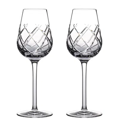 Waterford Set Of 2 Olann Cognac Glasses In Clear