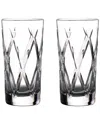 Waterford Gin Journeys Hiball Olann Crystal Shot Glasses Set Of Two