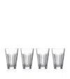 Waterford Set Of 4 Crystal Hibernia Mastercraft Hiball Glasses In Clear