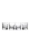 Waterford Set Of 4 Lismore Evolution Tumblers