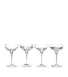Waterford Set Of 4 Mixology Champagne Coupes